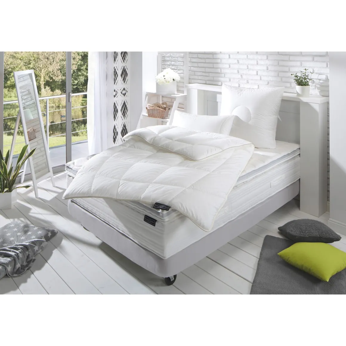 Duo-Light-Steppbett "Klima" 135x200 cm