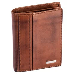 Echtleder Geldbörse mit Sicherheitsfach