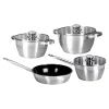 Edelstahl -Topfset "Expert", 7-teilig