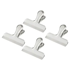 Edelstahl Verschlussclips "XXL", 4 Stück