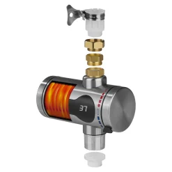 Edelstahl-Durchlauferhitzer Kompakt