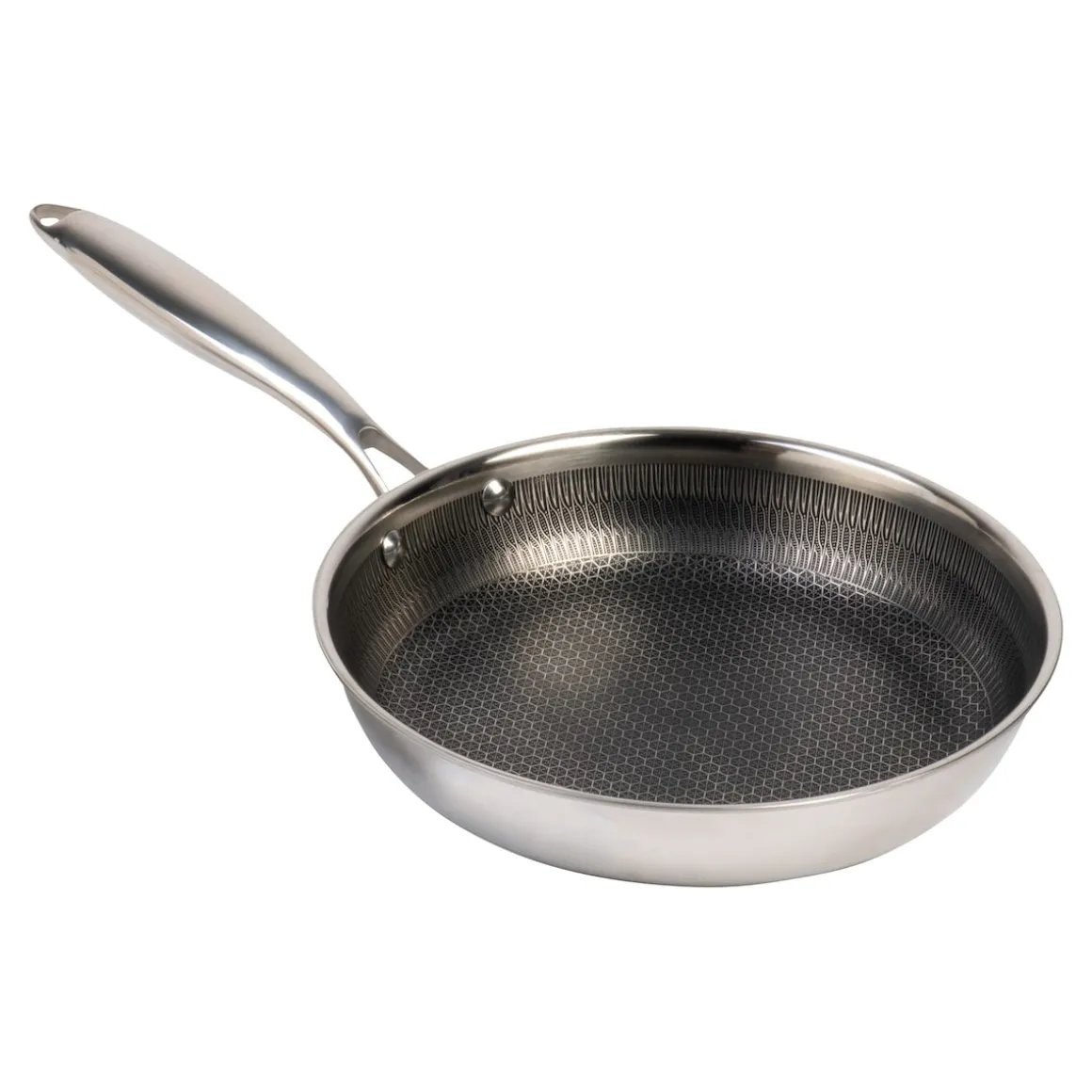 Edelstahl-Pfanne „Premium Polygon“ 24 cm