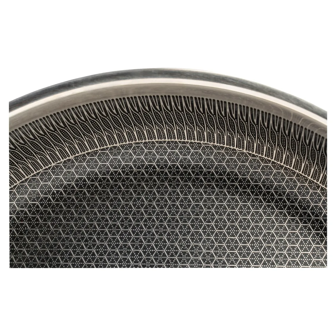 Edelstahl-Pfanne „Premium Polygon“ 20 cm