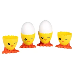 Eierbecher-Set "Küken", 4 Stück
