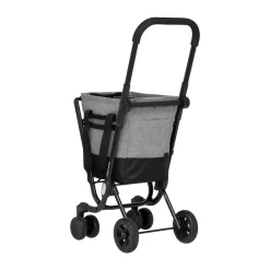 Einkaufstrolley EASY GO Fresh grau-schwarz