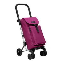 Einkaufstrolley GO LITE dunkelrot