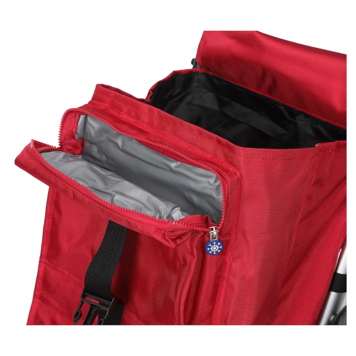 Einkaufstrolley "Go Up Basic" rot