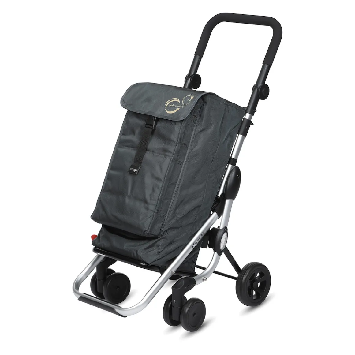 Einkaufstrolley "Go Up Basic" grau