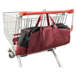 Einkaufswagentasche, faltbar, 4 Stück