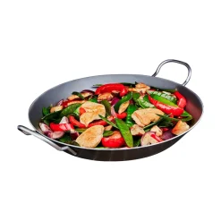 Eisenpfanne mit zwei Griffen Ø28 cm - Ø 28 cm