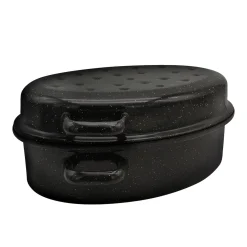 Emaille-Gänsebräter, 10 Liter