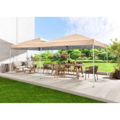 Faltpavillon, 3x6 m beige