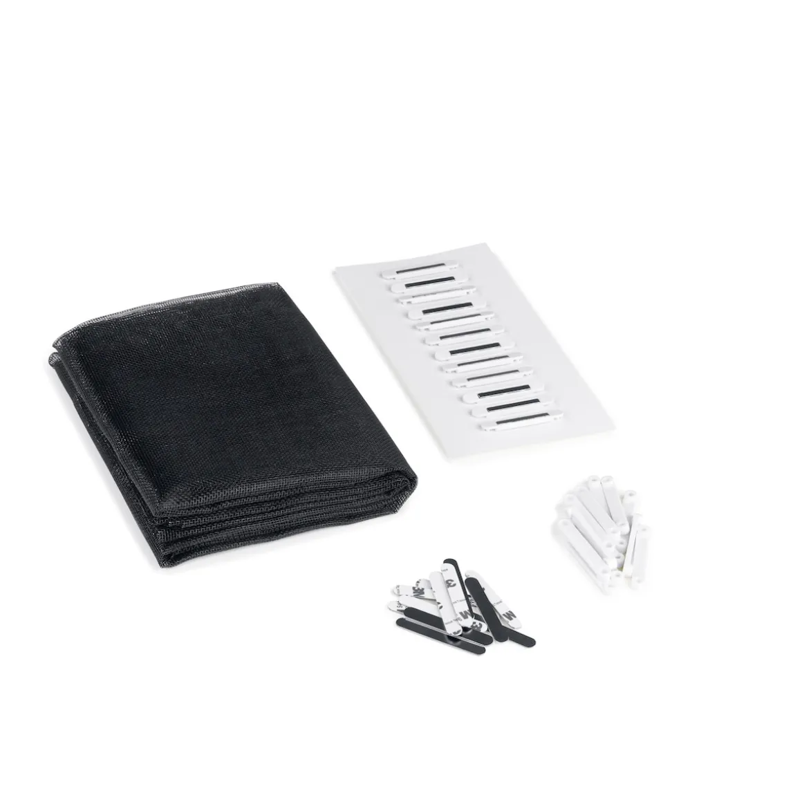 Fenster-Insektennetz "Magic Klick" mit Magnetbefestigung, 2 Stück je 150x130 cm, zuschneidbar