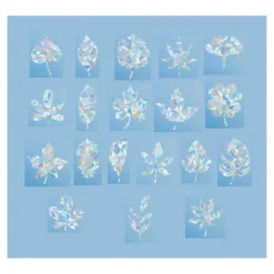 Fenstersticker "Vogelschreck", 19-teilig