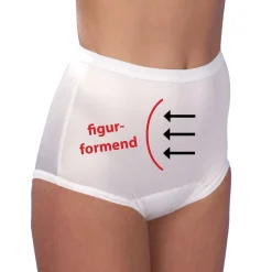 Figurformende Inkontinenzhose Weiß