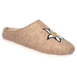 Filz-Pantolette „Edelweiß“