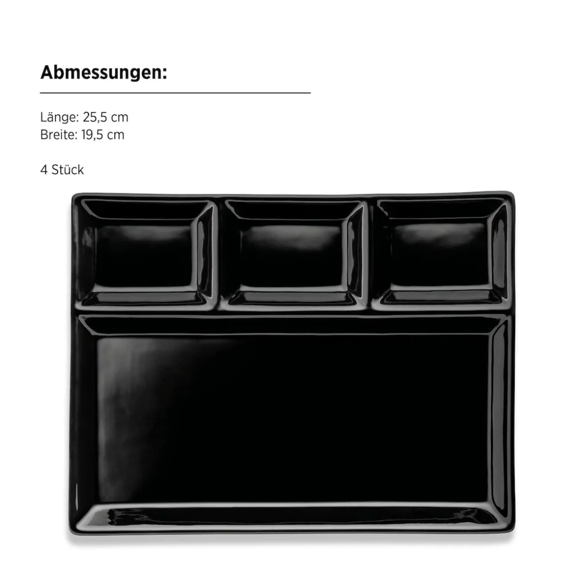 Fondueteller, Porzellan -