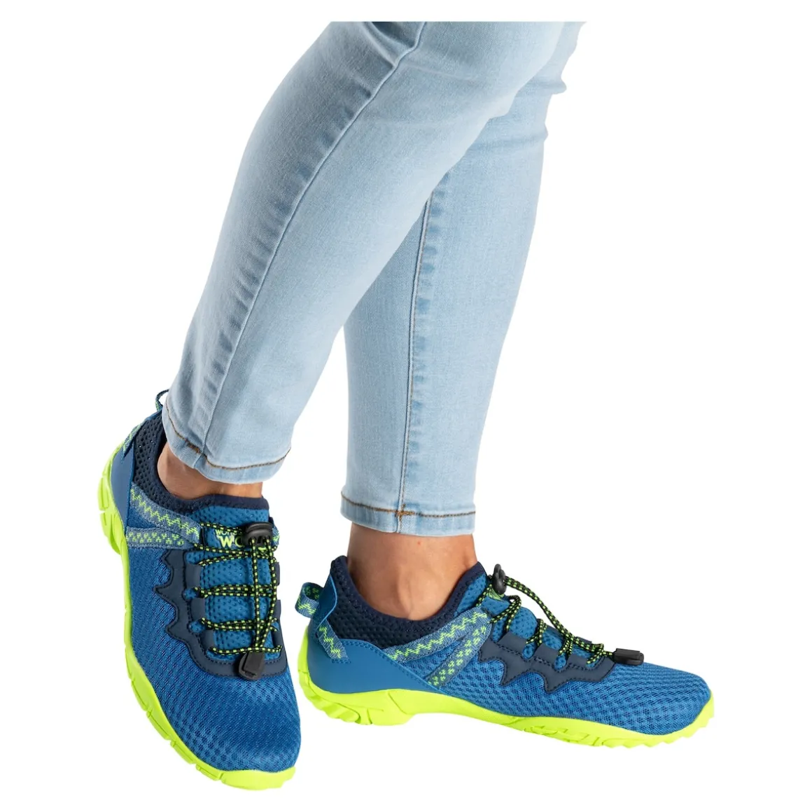 Freizeitschuh "Unisex" blau/grün