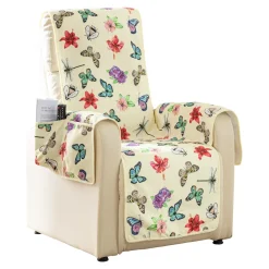 Frottee-Sesselschoner „Schmetterling“