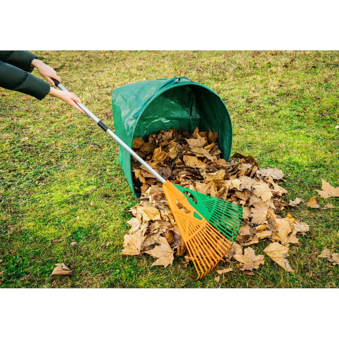 Gartenabfallsack zum Legen