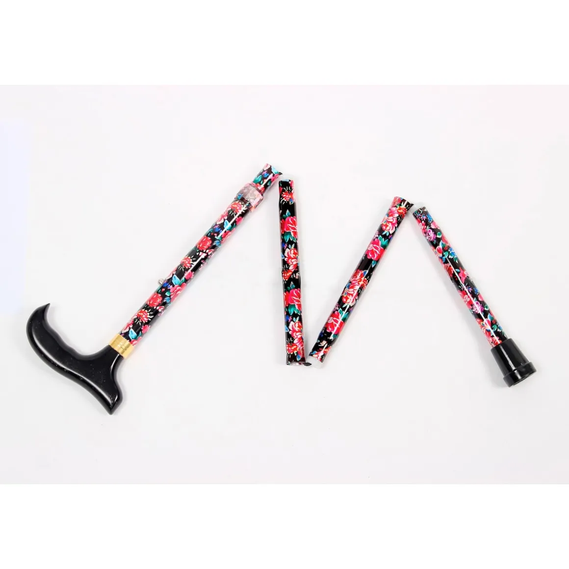 Gehstock, faltbar, höhenverstellbar Fleur