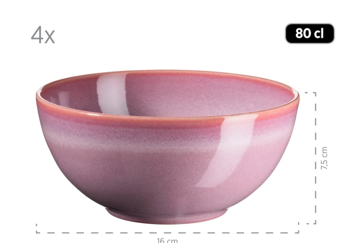 Geschirr-Set, Keramik Ossia Sand, Hellblau