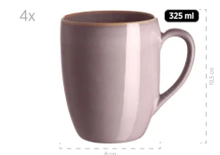 Geschirr-Set, Keramik Ossia Hellblau