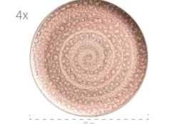 Geschirr-Set, Steingut Spicy Market Grün