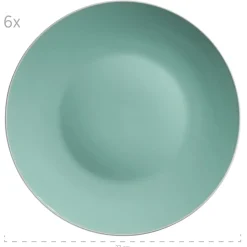 Geschirr-Set, Steinzeug Elissa Grün