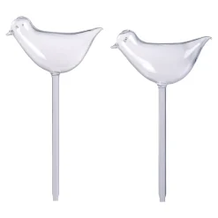 Glas-Bewässerungshilfe „Vögel“, 2 Stück