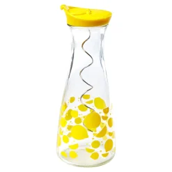 Glaskaraffe „Zitrone“, 1 l