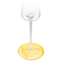 Glasuntersetzer „Zitrone“, 4 Stück