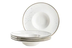 Gourmetteller Set, Porzellan Pintar Beige / Blau