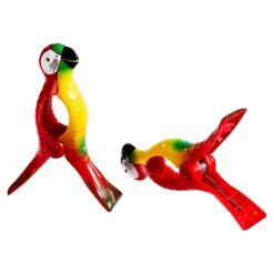 Handtuchhalter, 2 Stück Papagei