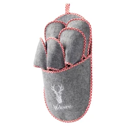 Hauspantoffel-Garage "Welcome", 5 Paar