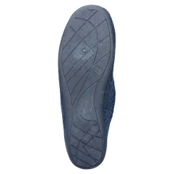 Hausschuh-Ballerina „Bärbel“ marine