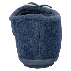 Hausschuh-Ballerina „Bärbel“ marine