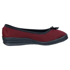 Hausschuh-Ballerina rot