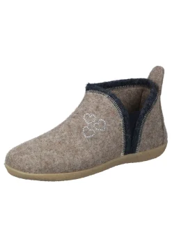 Hausschuhe beige