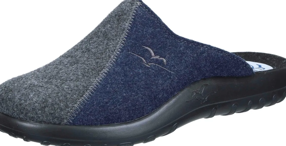 Hausschuhe blau