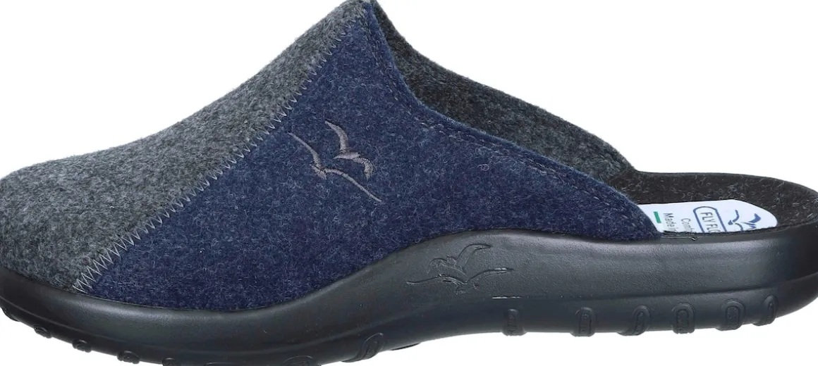 Hausschuhe blau