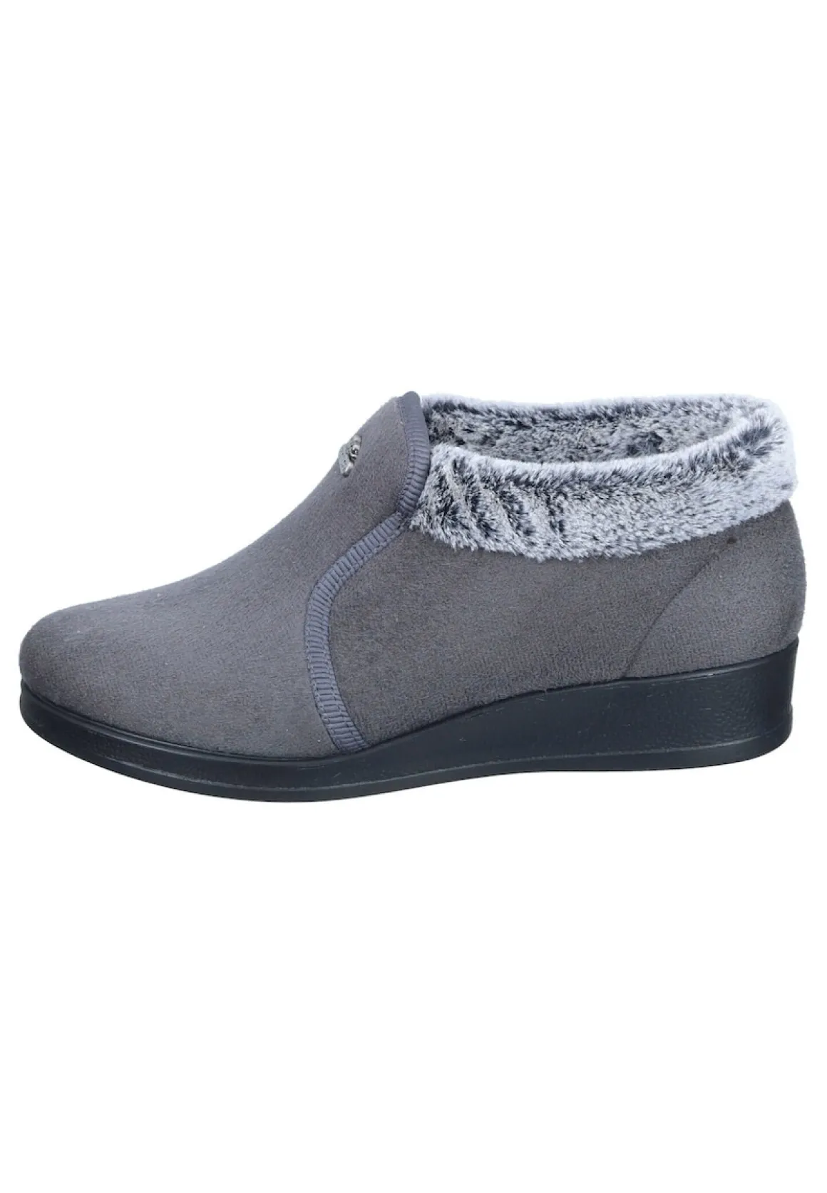 Hausschuhe grau