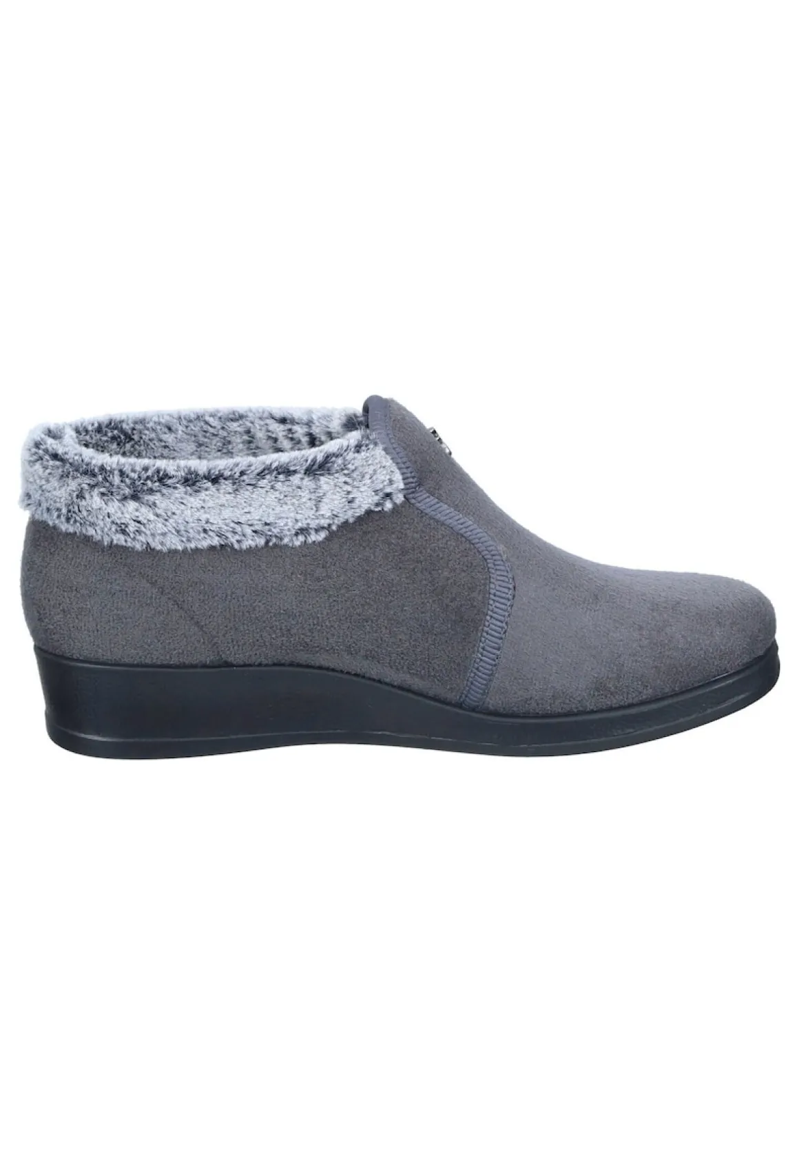 Hausschuhe grau