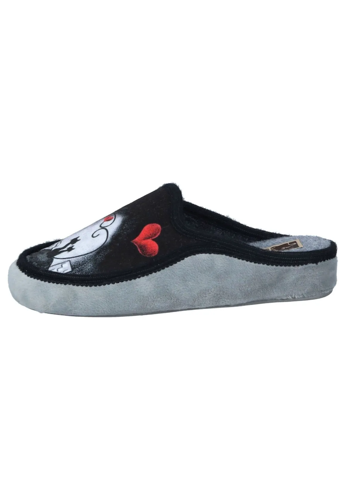 Hausschuhe grau