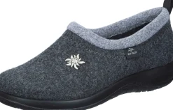 Hausschuhe grau