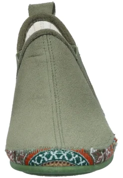 Hausschuhe grün