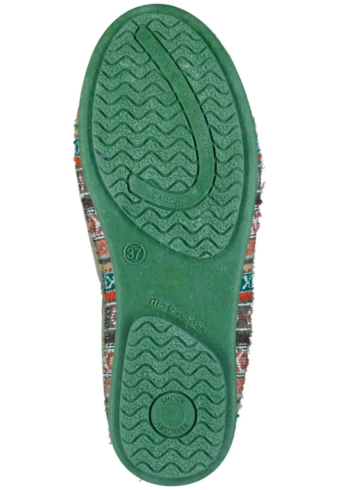 Hausschuhe grün