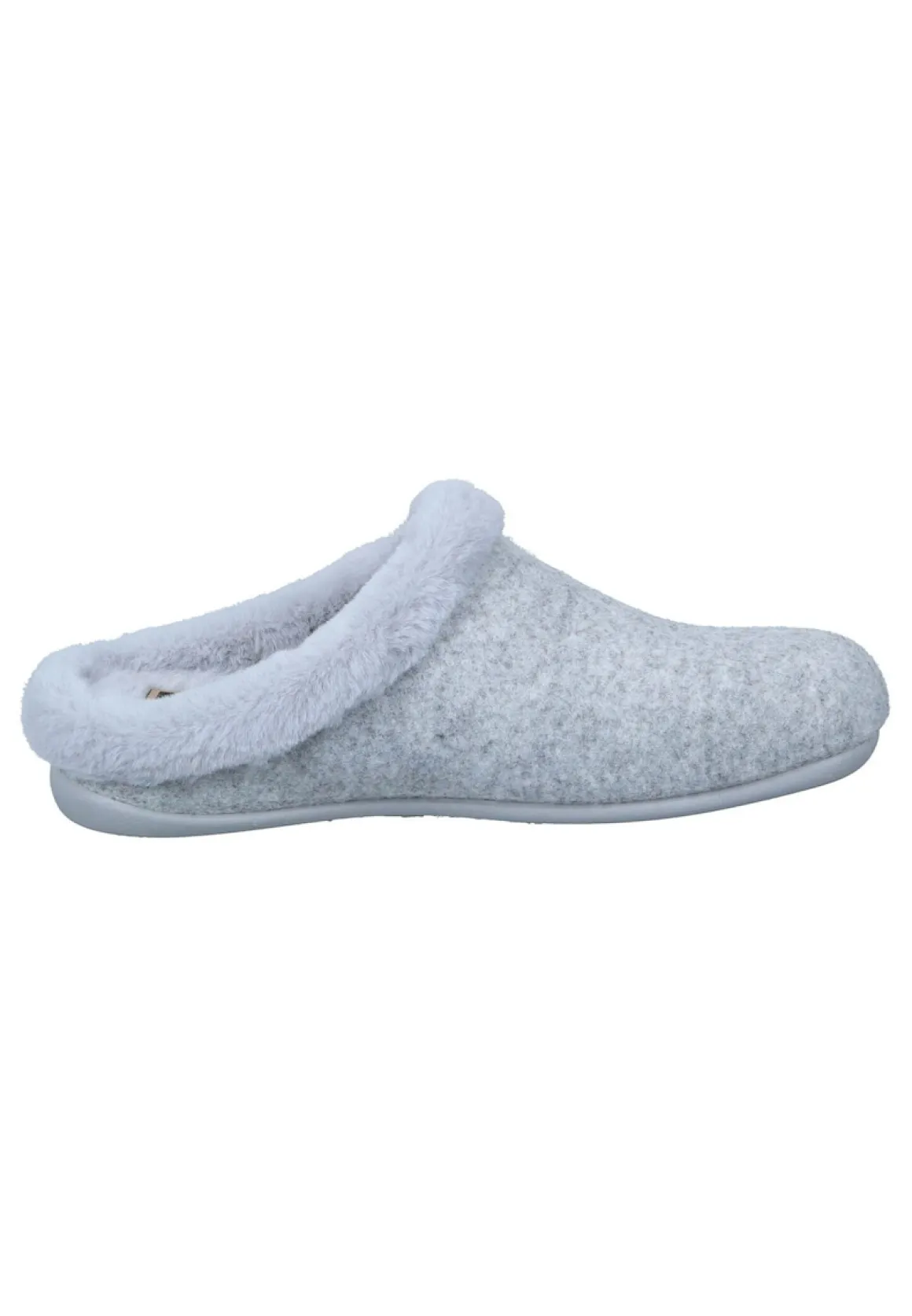 Hausschuhe hellgrau