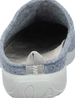 Hausschuhe hellgrau