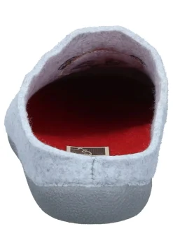 Hausschuhe hellgrau